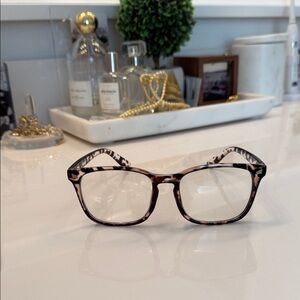 Stylish Blue Light Tortoiseshell Glasses